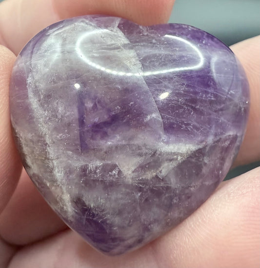 Amethyst Heart – 3 cm