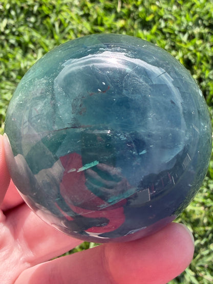 Blue Fluorite Sphere – 5.5cm | 274g