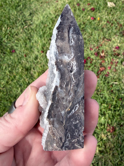 Sphalerite Druzy Tower – 8.9cm