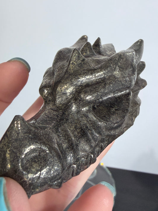 Pyrite Dragon 7cm –
