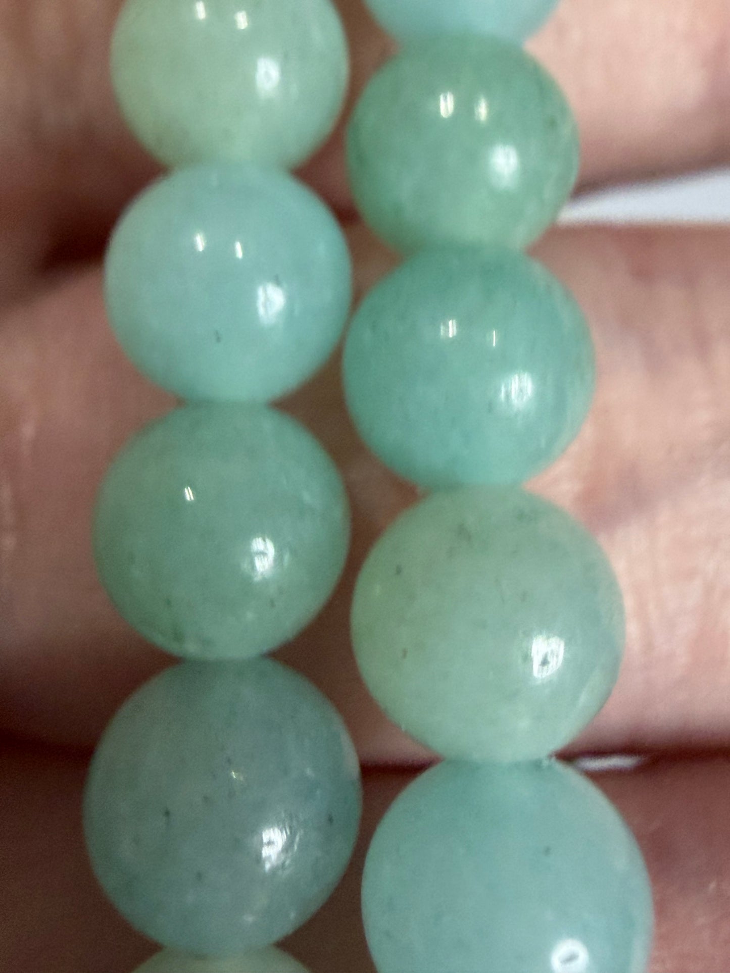6mm Amazonite Bracelet – Calm • Balance • Honest Communication