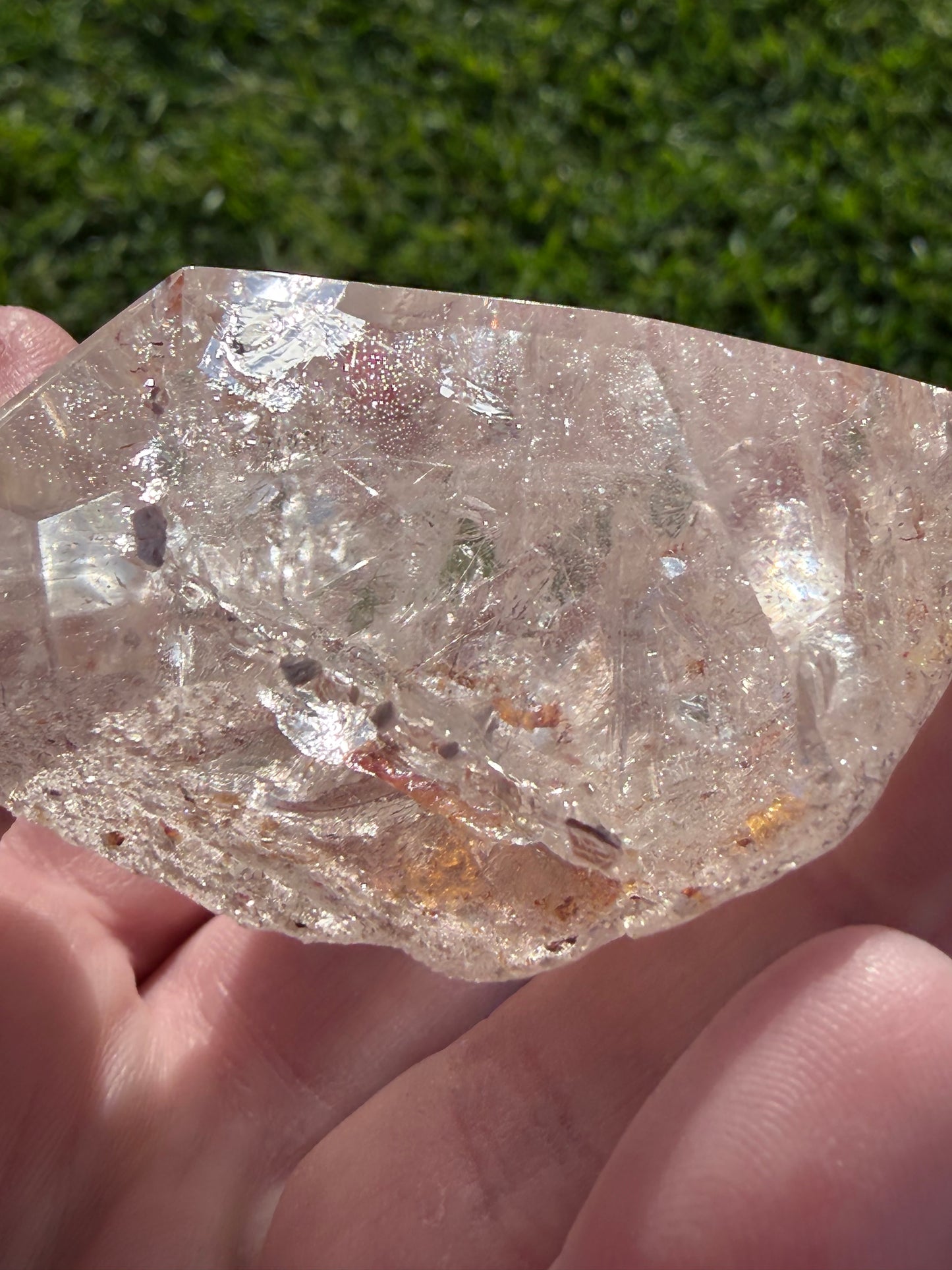 Included Clear Quartz Freeform – Madagascar Origin | Natural Inclusions | 135g