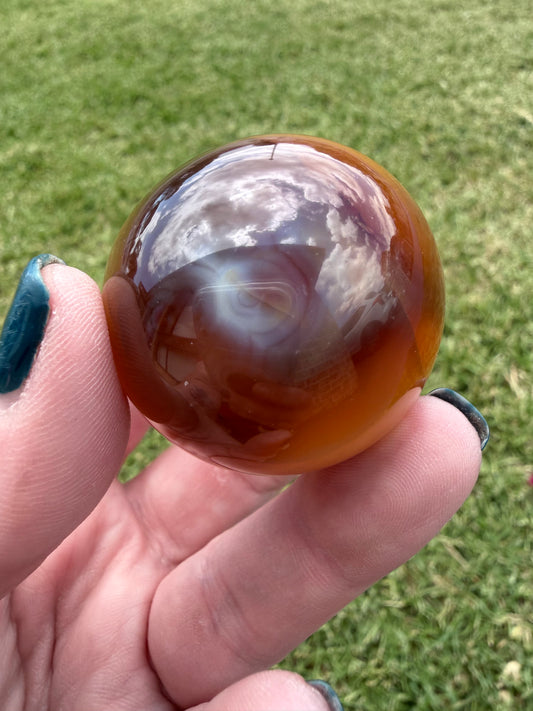 Carnelian Sphere – 4cm / 95g