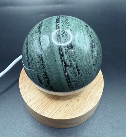 Green Hair Jasper Sphere – 6.3cm