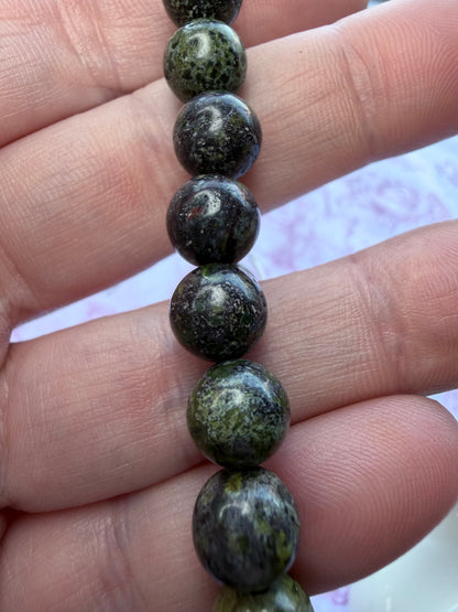 Dragon Blood Jasper Bracelet – 8mm (Stretch)