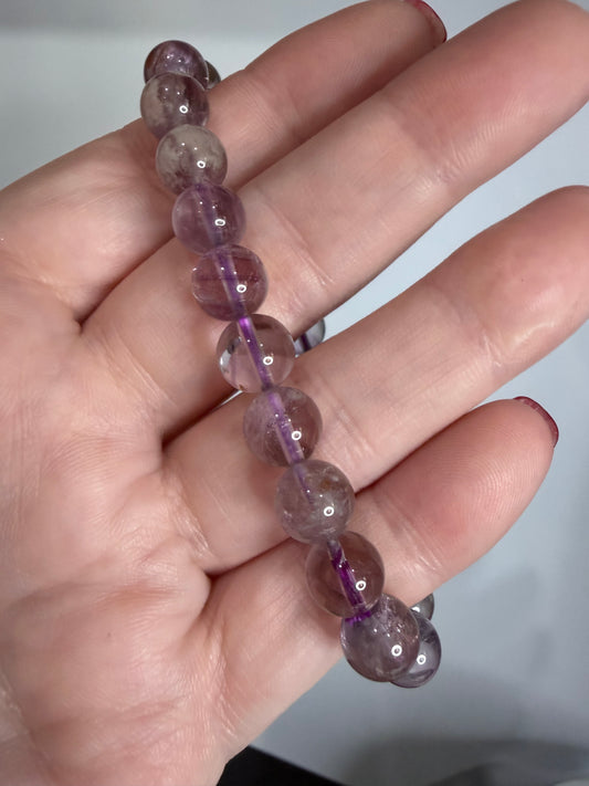 8mm Garden Amethyst (Included Amethyst) Crystal Bracelet

Calming • Intuition • Emotional Balance