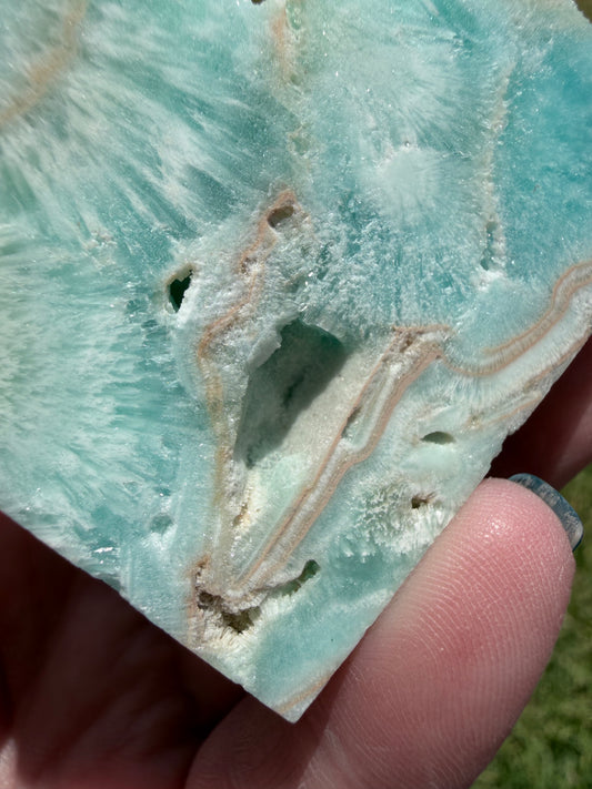 HEMIMORPHITE HEART – Self-Standing