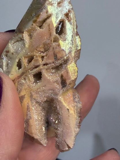 Aura-Coated Sphalerite Butterfly B