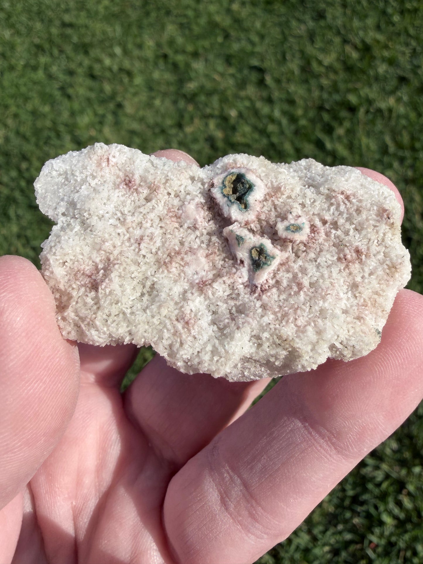 Jalgaon Apophyllite on Chalcedony Cluster | 23g