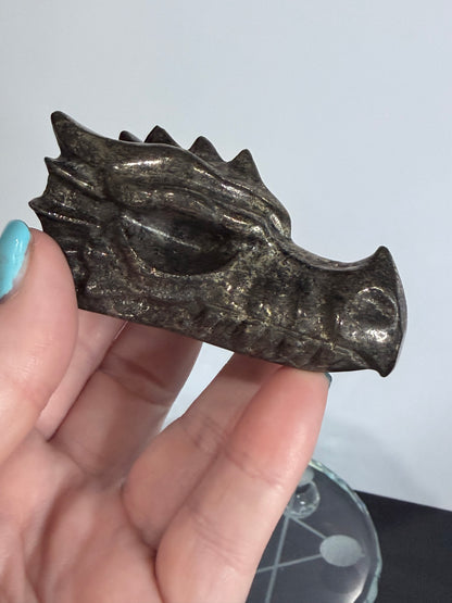 Pyrite Dragon 7cm –