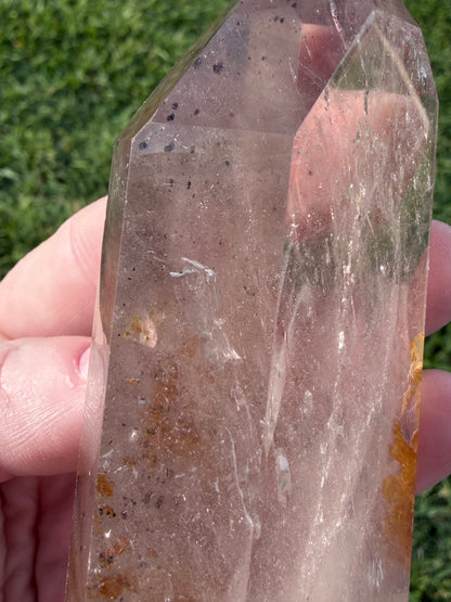 Smokey Clear Quartz Tower with Natural Inclusions – Madagascar | 212g