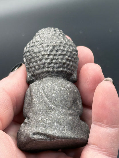 Shungite Buddha 7x4cm