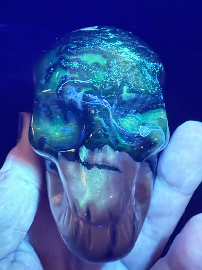 Volcano Agate Skull | 377g