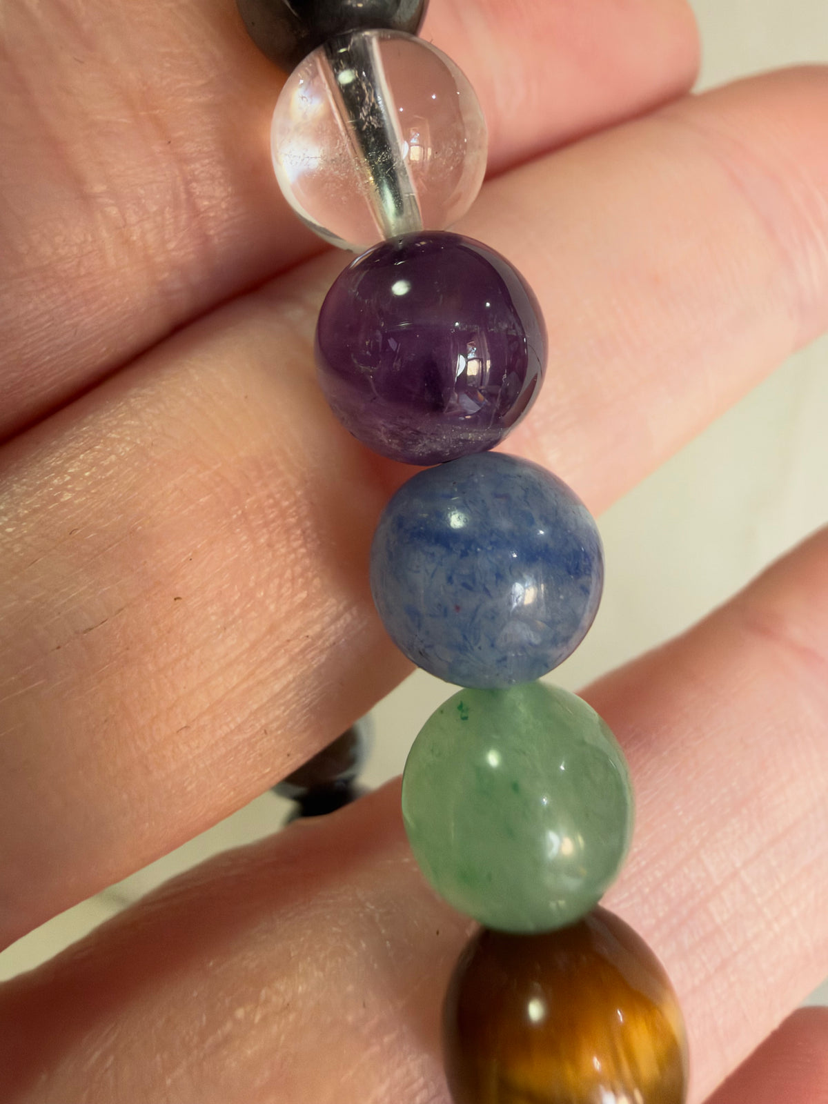 8MM Hematite Chakra Bracelet