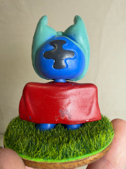 Superhero Stitch Amethyst Mini Crystal Garden – 4cm