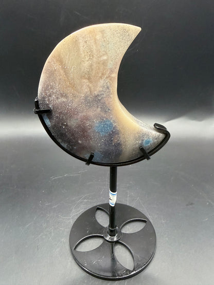 Trolleite Moon on Custom Stand