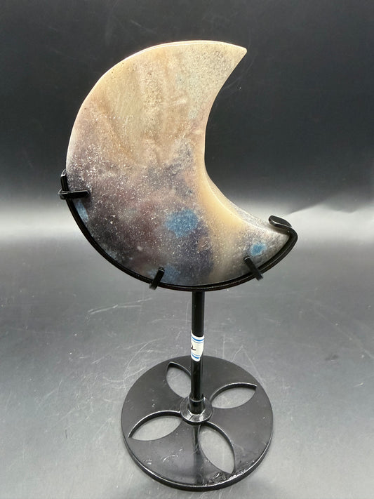 Trolleite Moon on Custom Stand