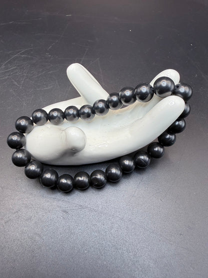 Premium Shungite Bracelet – 8mm Beads