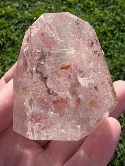 Included Clear Quartz Freeform – Madagascar Origin | Natural Inclusions | 135g