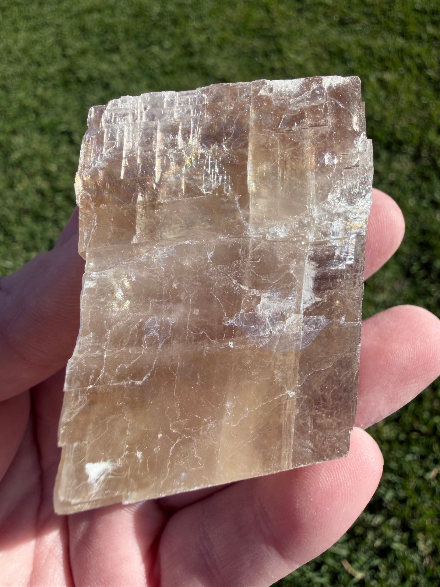 Smokey Calcite Crystal Specimen | 127g