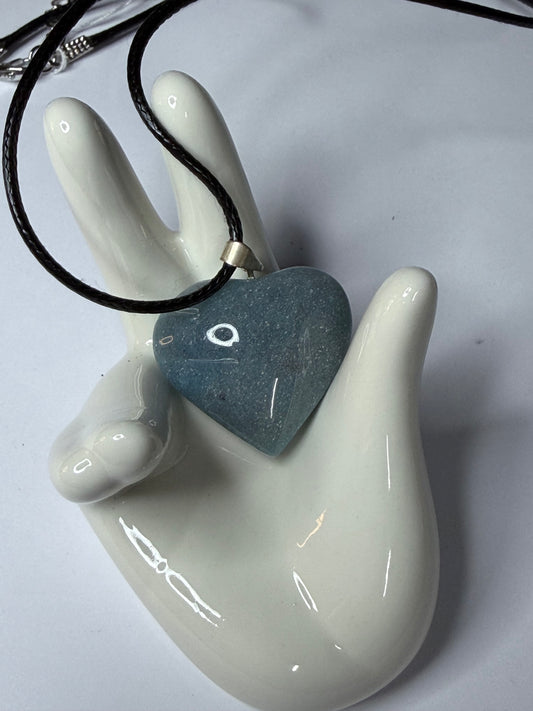 Trolite Heart Pendant Necklace