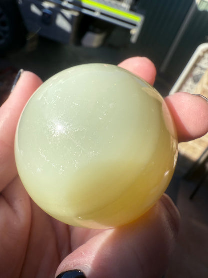 Green Onyx Sphere
