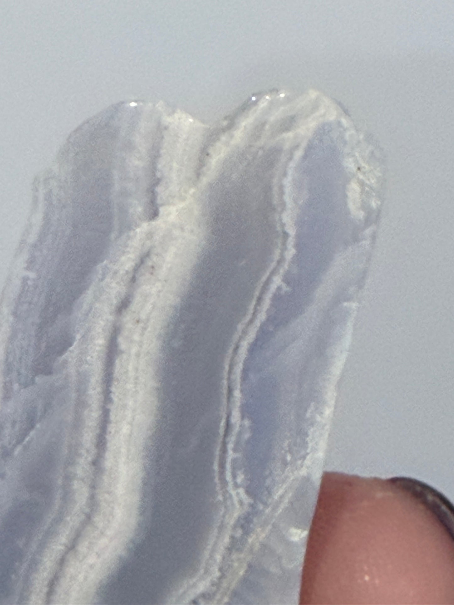 Blue Lace Agate Cake Slice – | 17g H