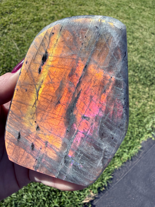 Labradorite Freeform Absolutely Amazing Flash