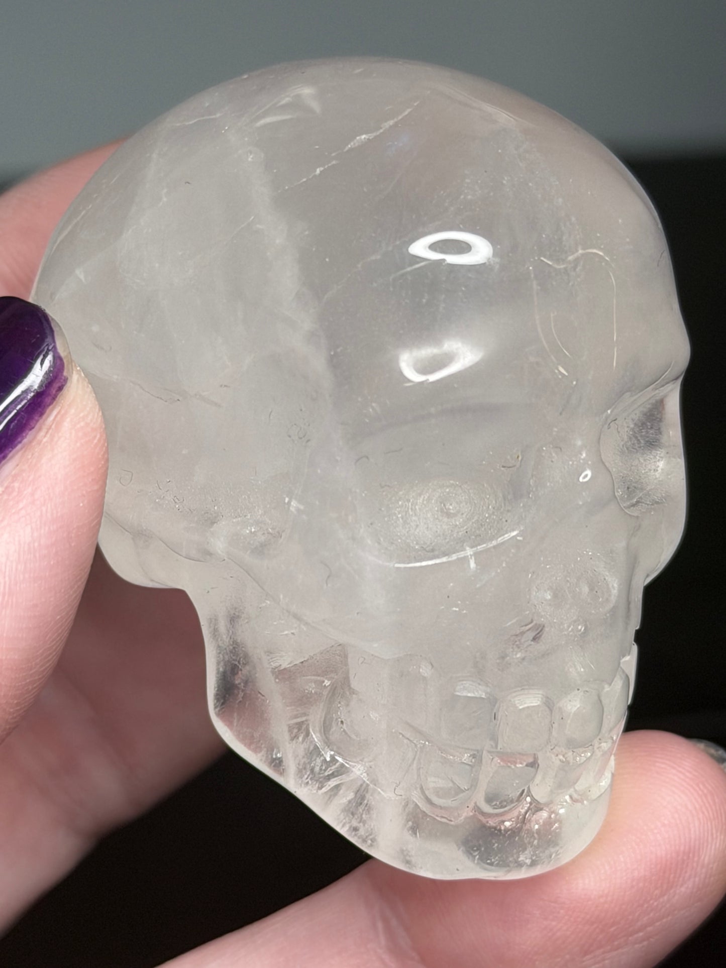 Clear Quartz Skull – 103g -