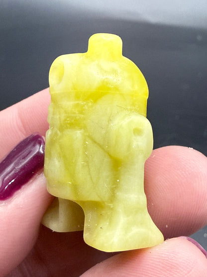 🤖 Crystal R2-D2 Carvings – Galactic Guardians of Energy