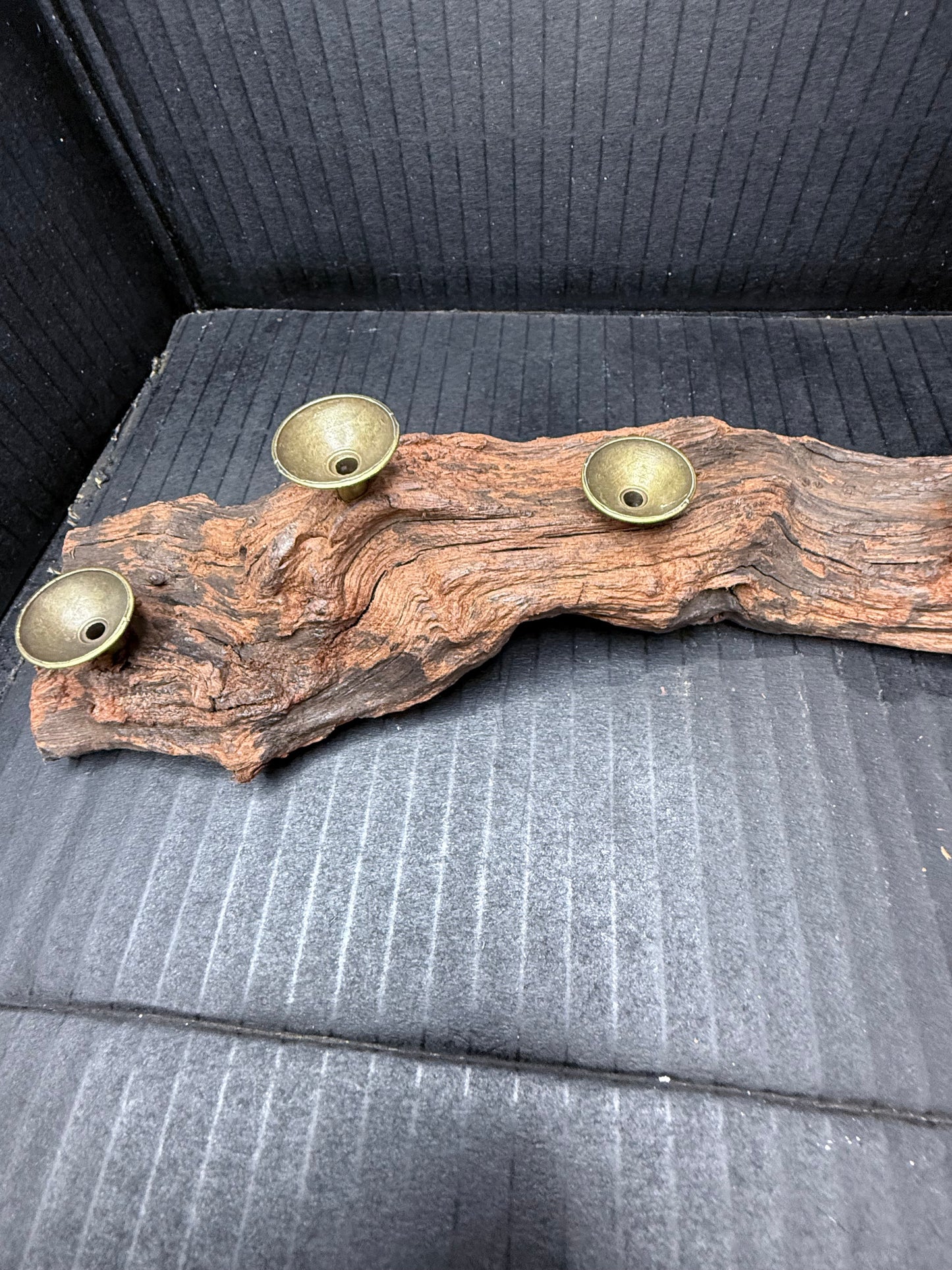 Driftwood 5 Sphere Holder