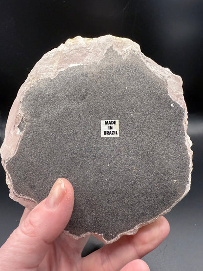 Rose Quartz Raw Candle Holder