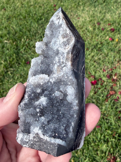 Sphalerite Druzy Tower – 8.8cm