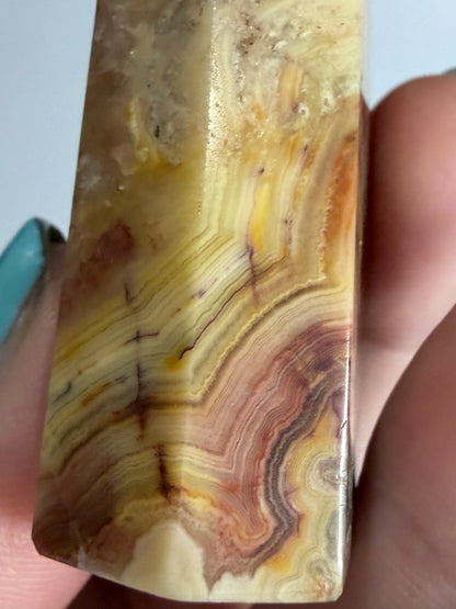 Crazy Lace Agate Tower A -