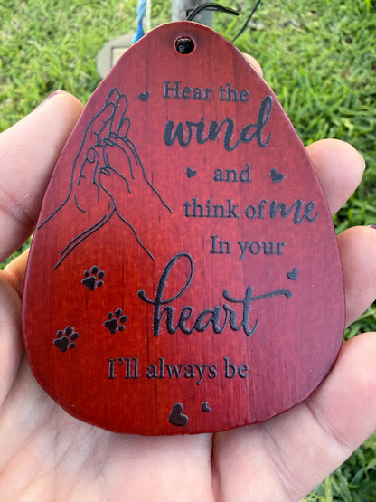 Memorial Pet Wind Chime