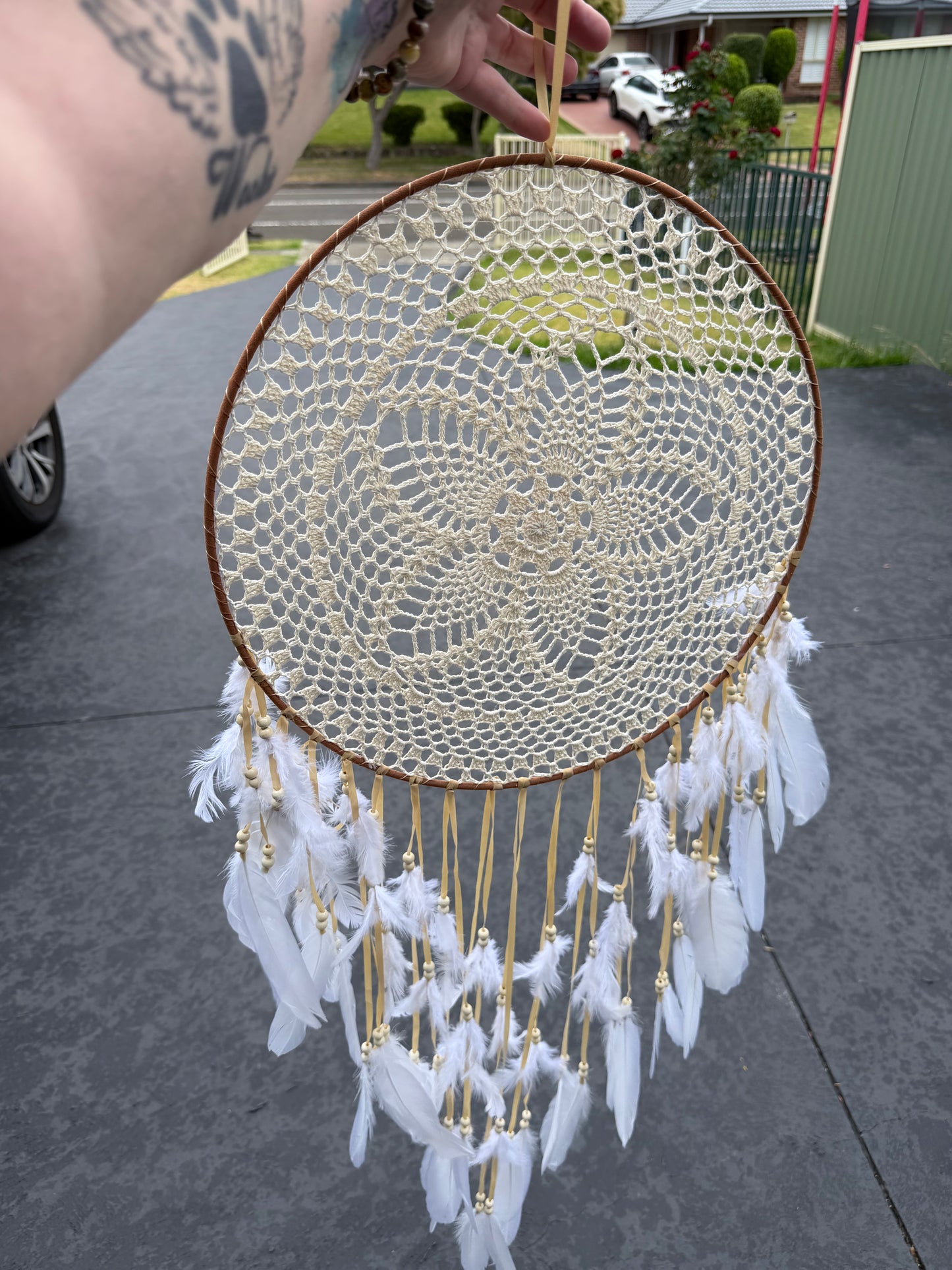 Handmade Boho Dreamcatcher – 40cm x 90cm