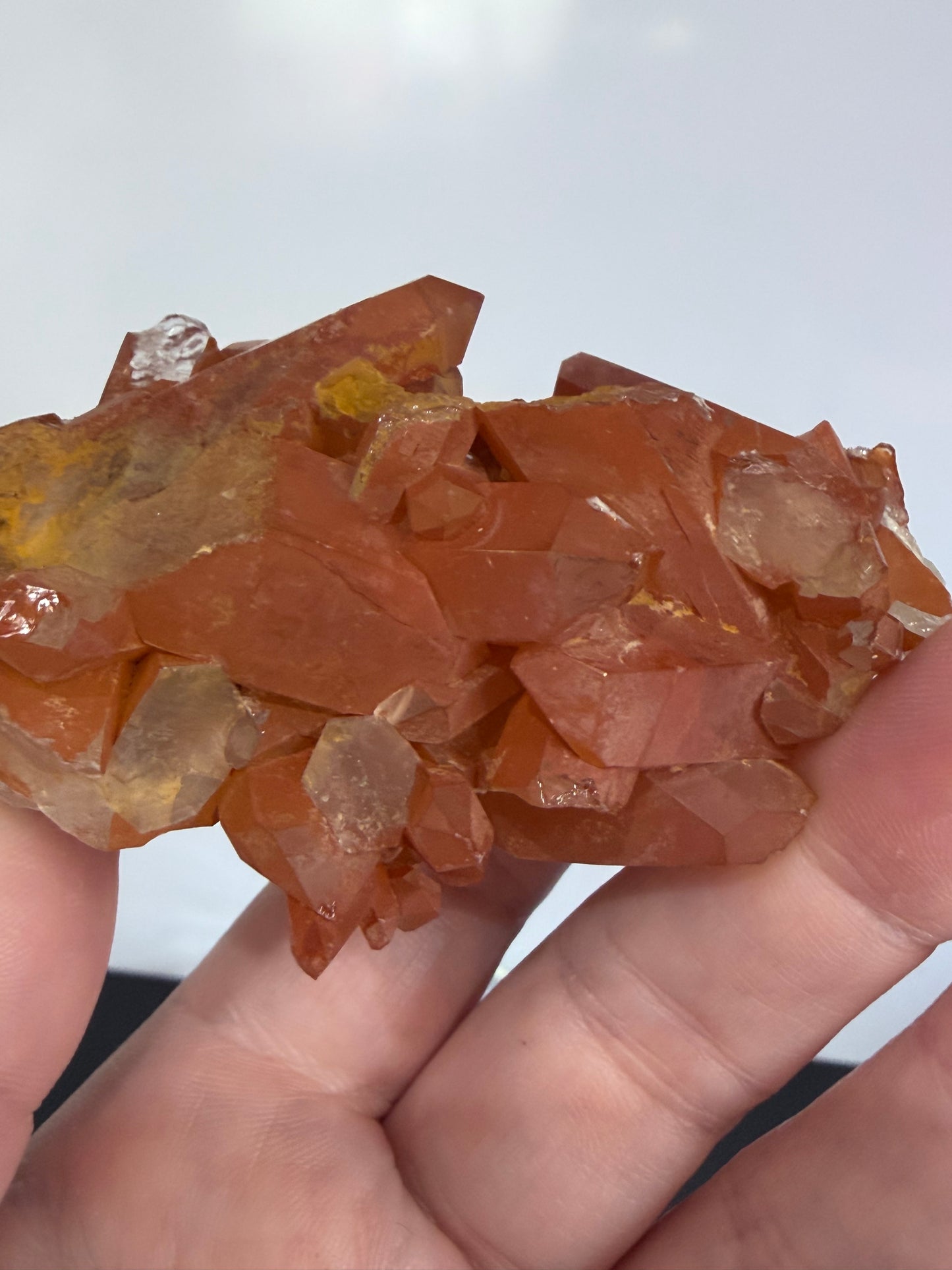 Mandarin Quartz Cluster – 145g
