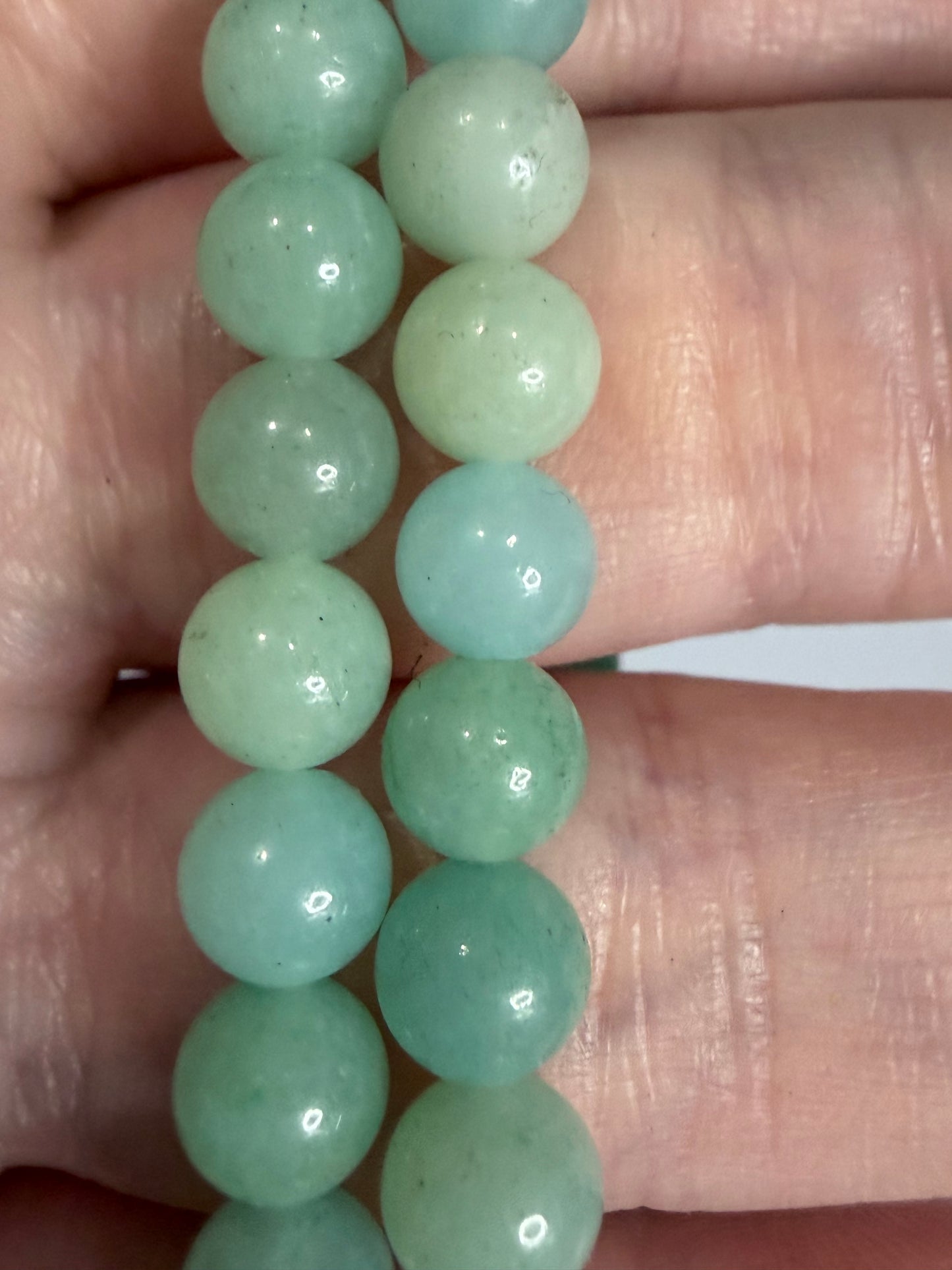6mm Amazonite Bracelet – Calm • Balance • Honest Communication