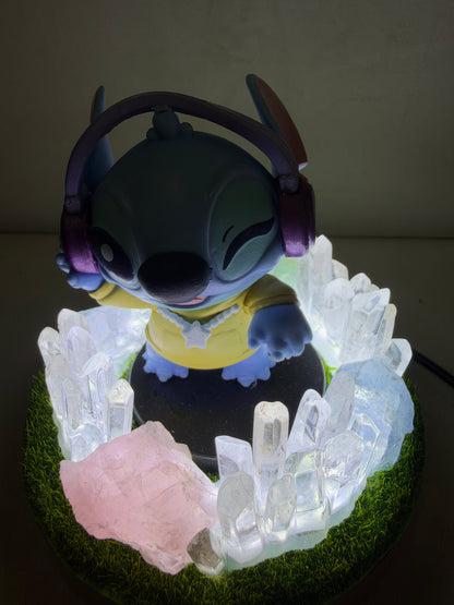 DJ Stitch Crystal Garden USB Lamp