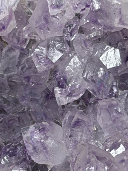 Phantom Amethyst Geode on Stand | Natural Brazilian Display Crystal | 1.5kg