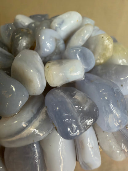 Blue Lace Agate Turtle Colour Changing USB Lamp