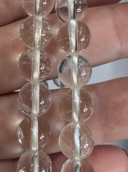 8mm High Quality Clear Quartz Bracelet Natural Quartz | Clarity, Energy Amplification & Balance