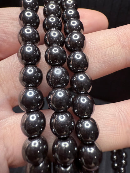 Hematite 8mm Bracelet - Crystal wonderland By Lisa