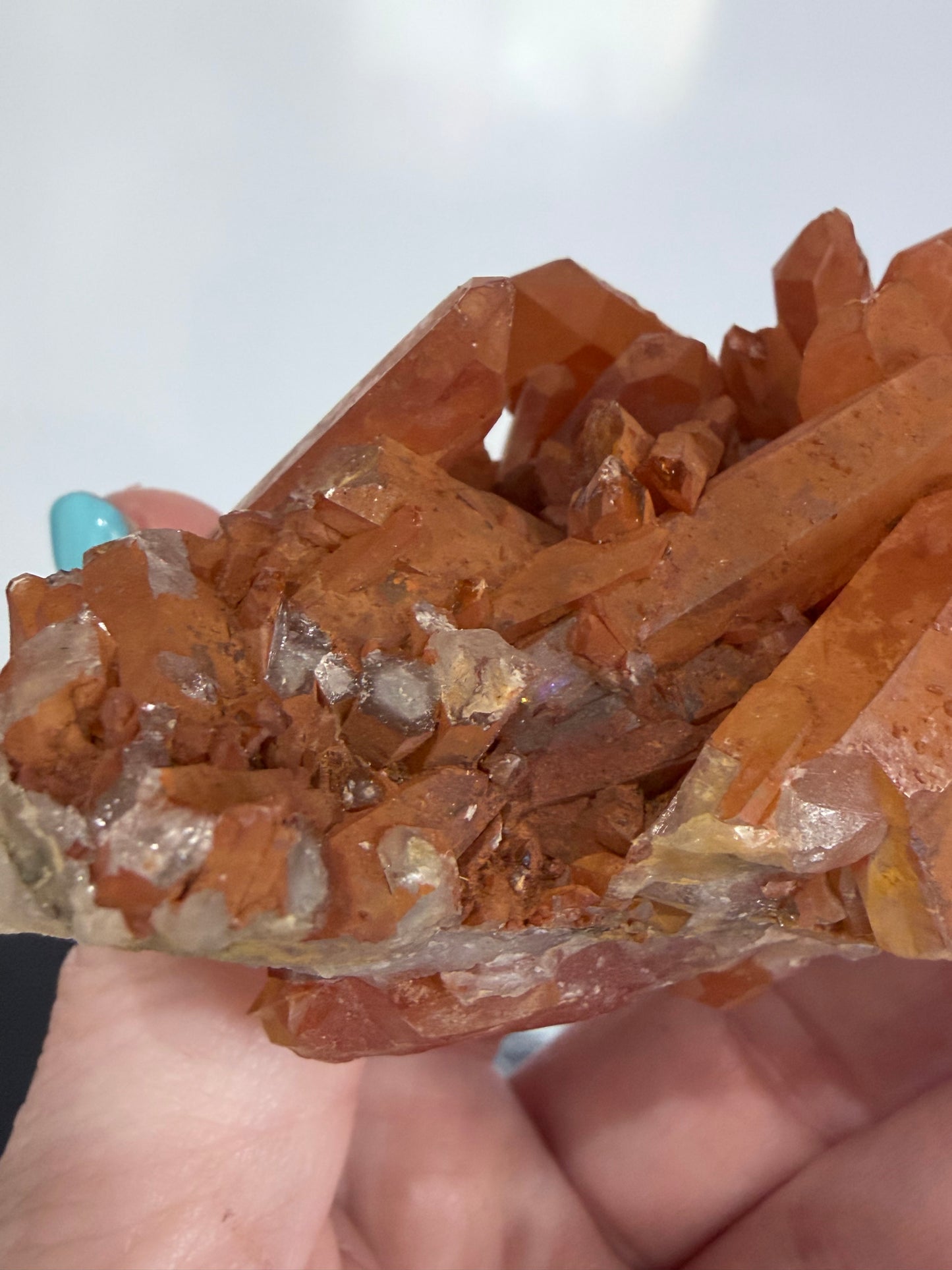 Mandarin Quartz Cluster – 145g