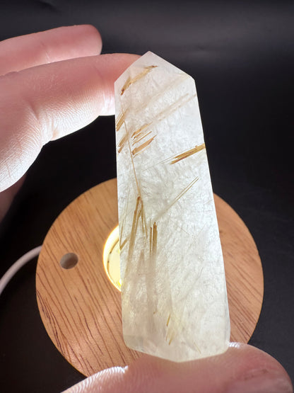 Golden Rutile Quartz Towers