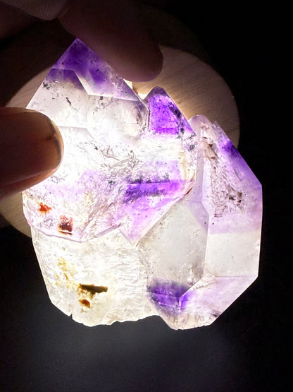 included Amethyst with Multi termination - Crystal wonderland By Lisa