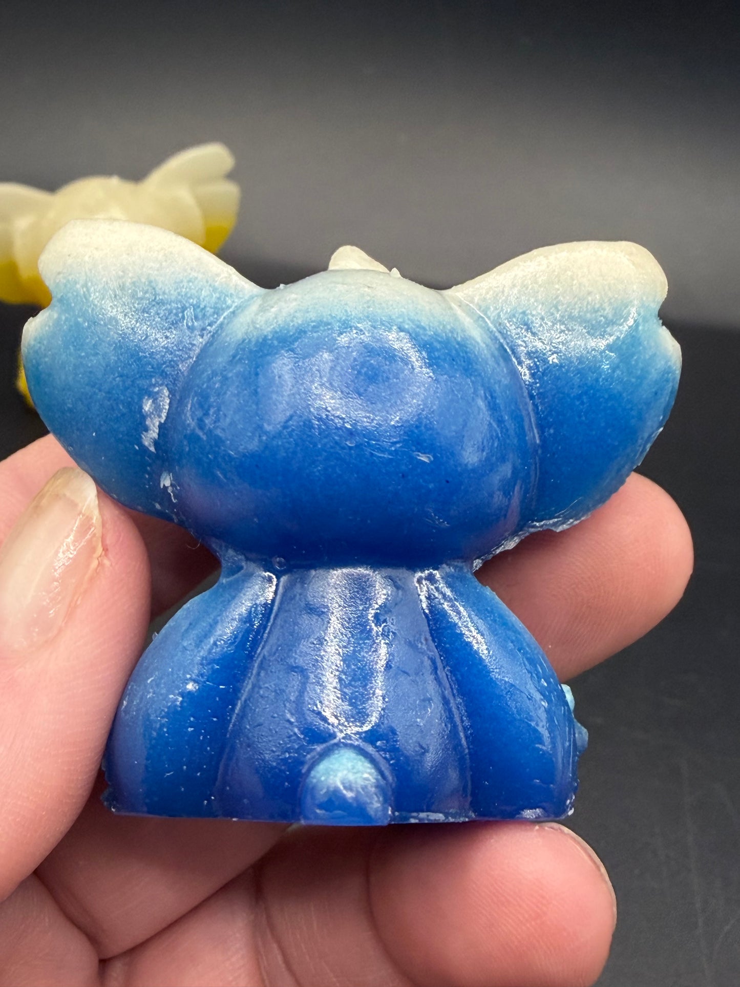 Stitch Luminous Blue Carving