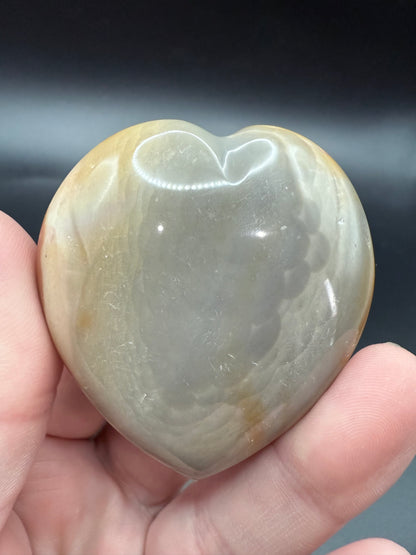 Polychrome Jasper Heart – 5 cm