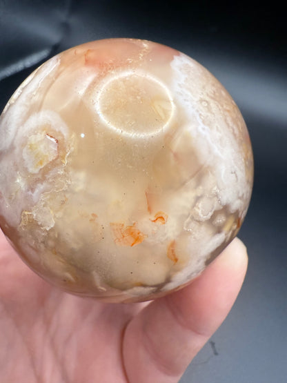 Flower Agate Sphere
