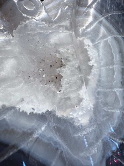 Large Agate Butterfly with Druzy